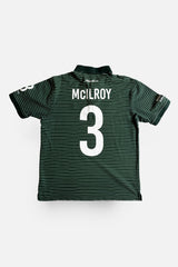 McILROY No. 3 Golf Jersey – Mintlen Golf Café – Azalea Green and White Stripes | 3 of 16