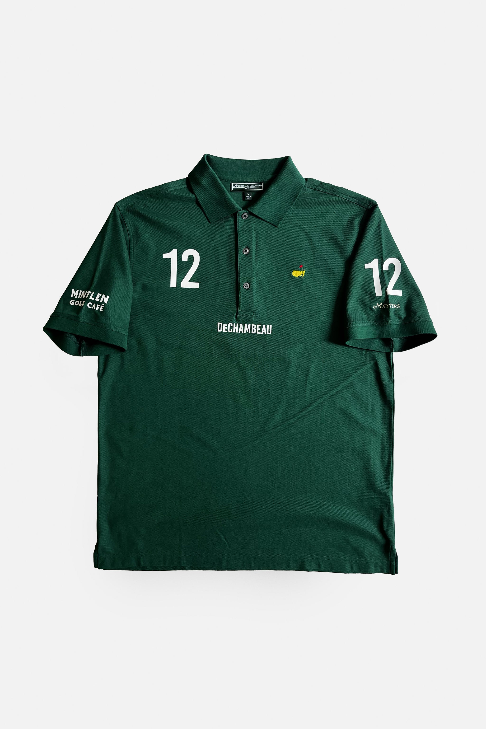 DeCHAMBEAU No. 12 Golf Jersey – Mintlen Golf Café – Azalea Green | 13 of 18