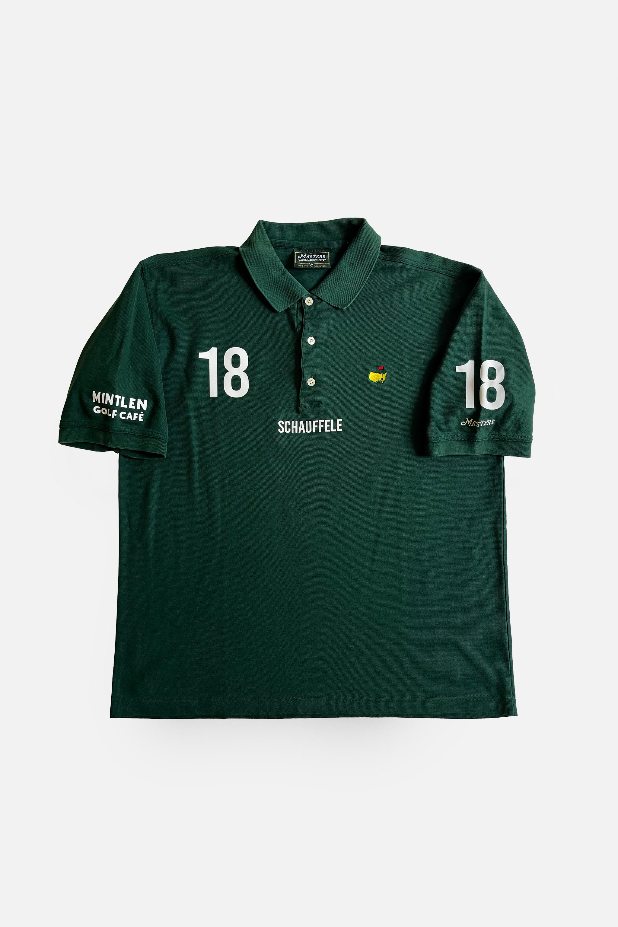 SCHAUFFELE No. 18 Golf Jersey – Mintlen Golf Café – Azalea Green | 14 of 18