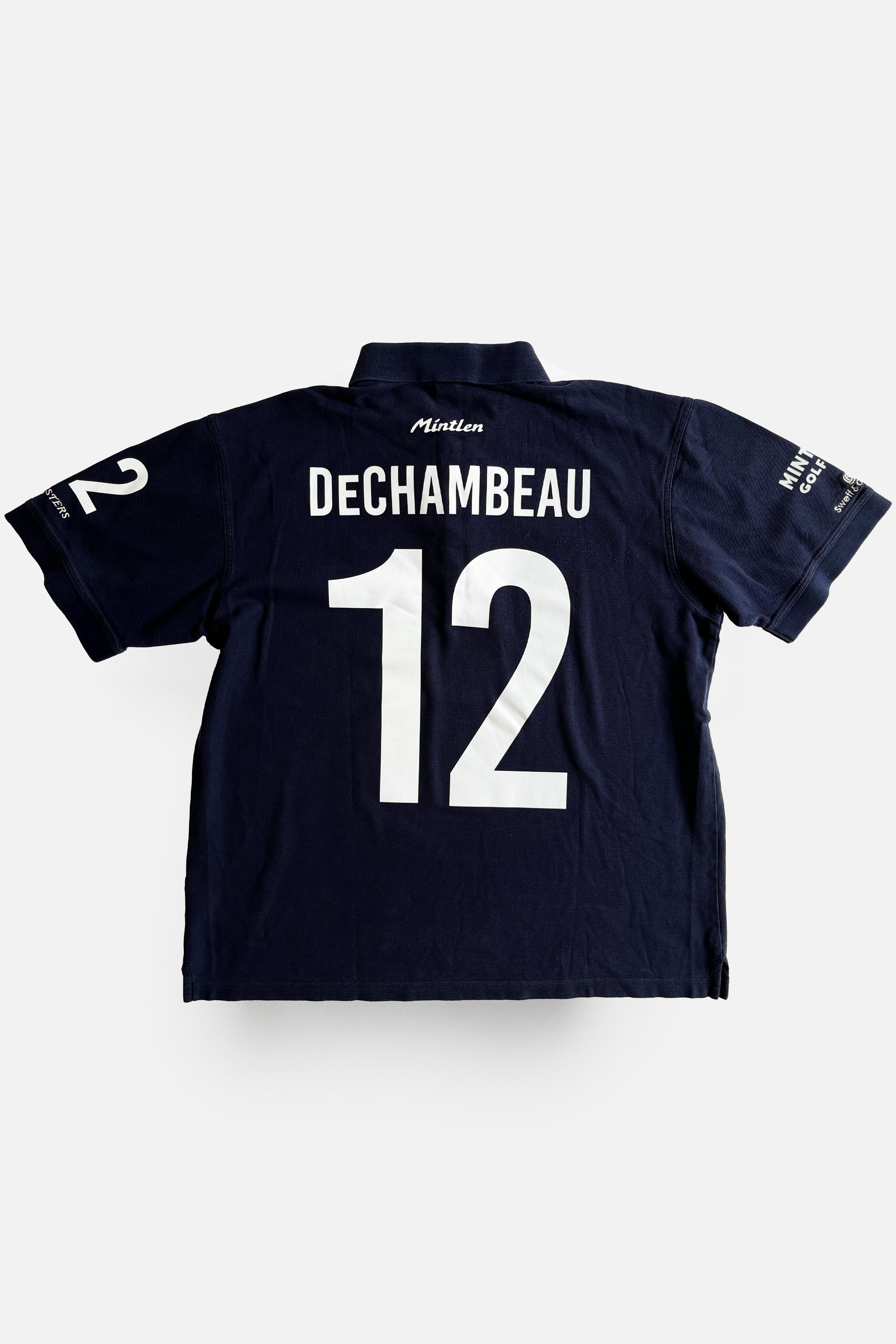 DeCHAMBEAU No. 12 Golf Jersey – Mintlen Golf Café – Navy Blue | 12 of 18