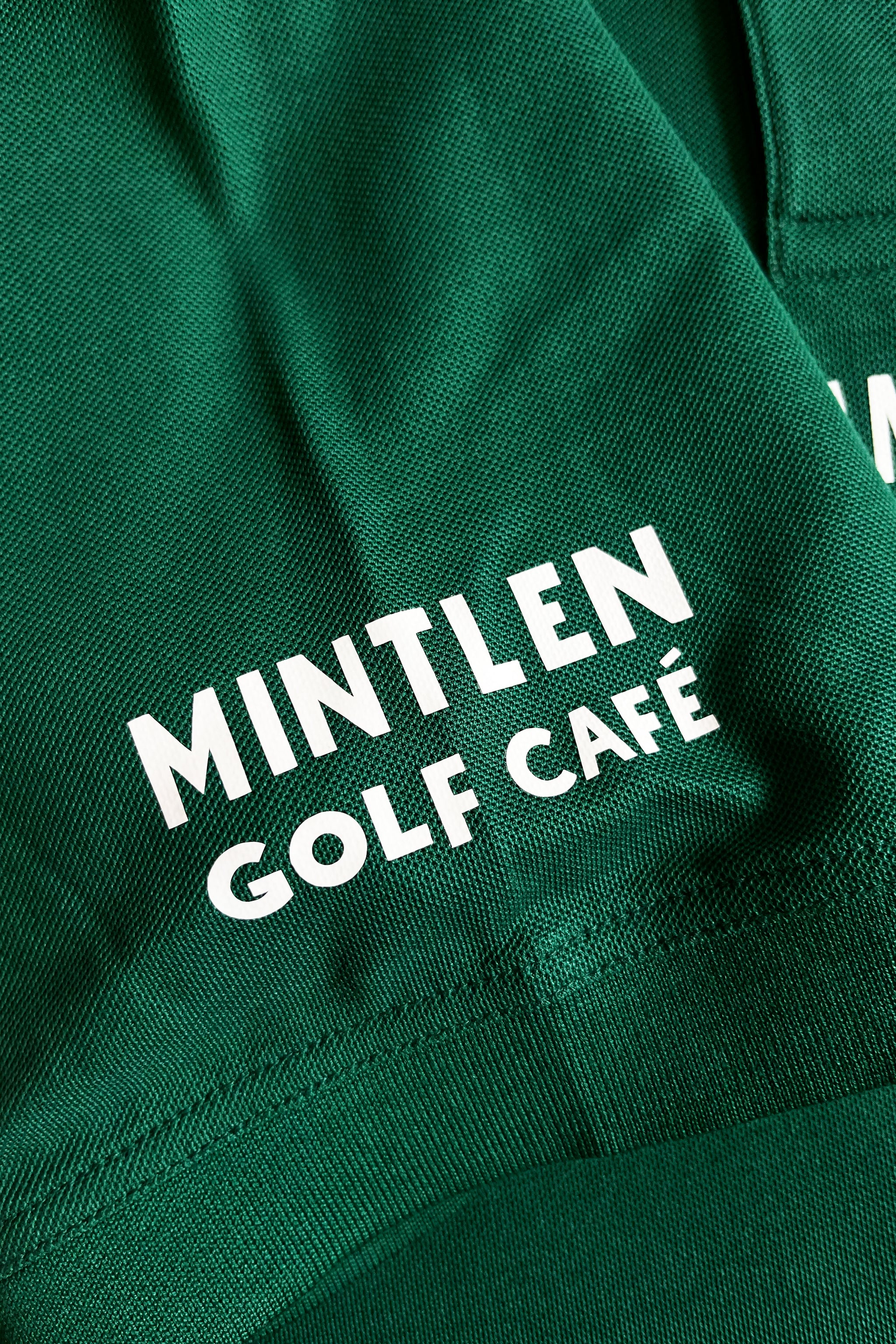 DeCHAMBEAU No. 12 Golf Jersey – Mintlen Golf Café – Azalea Green | 13 of 18