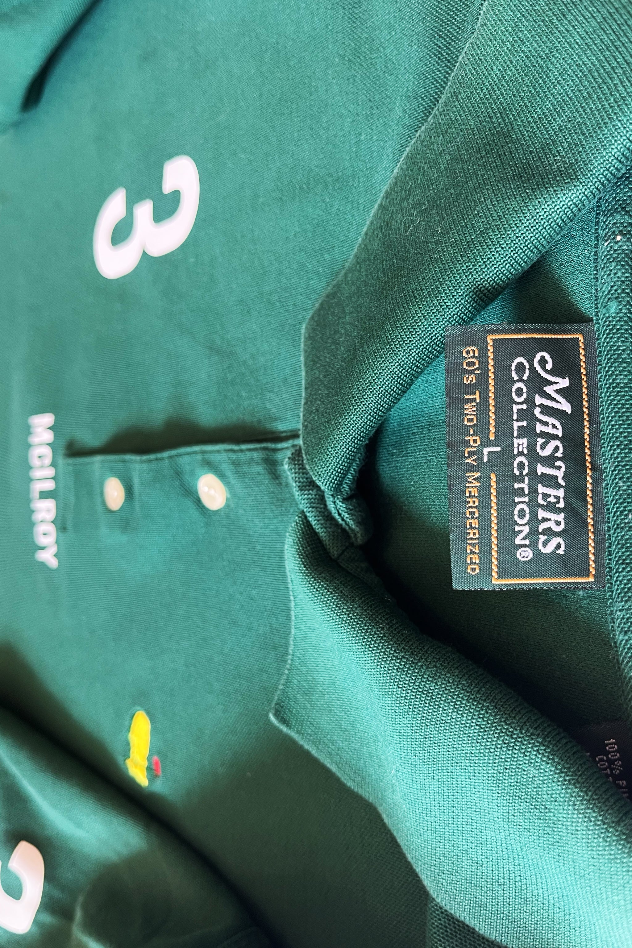 McILROY No. 3 Golf Jersey – Mintlen Golf Café – Azalea Green | 4 of 18